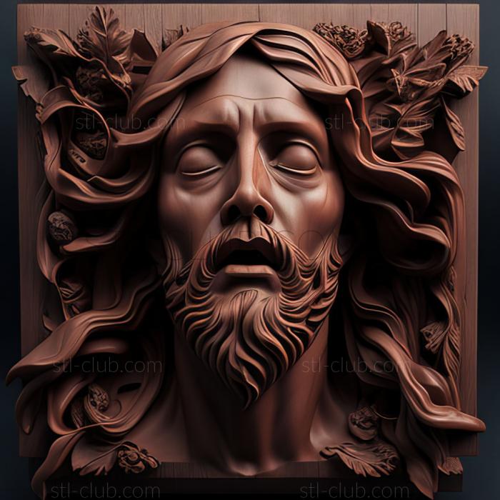 3D model st jesus (STL)